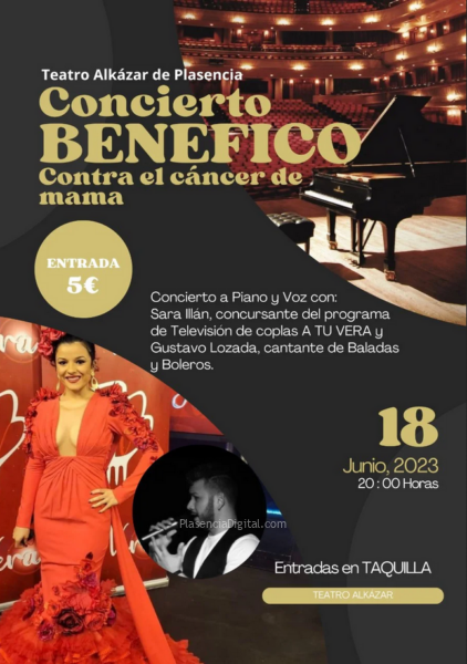 Concierto benéfico contra el cáncer de mama en Plasencia