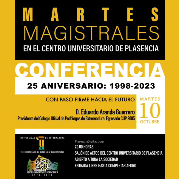 Martes magistrales Plasencia