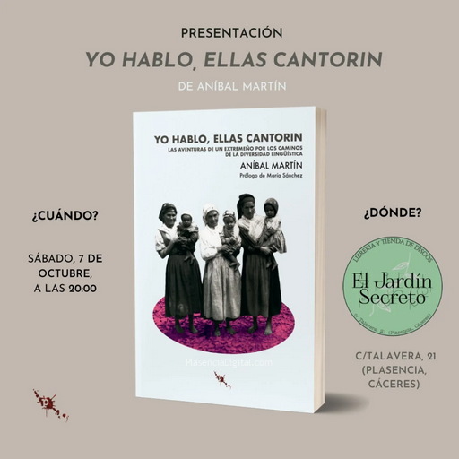 Libro Yo hablo, ellas cantorin