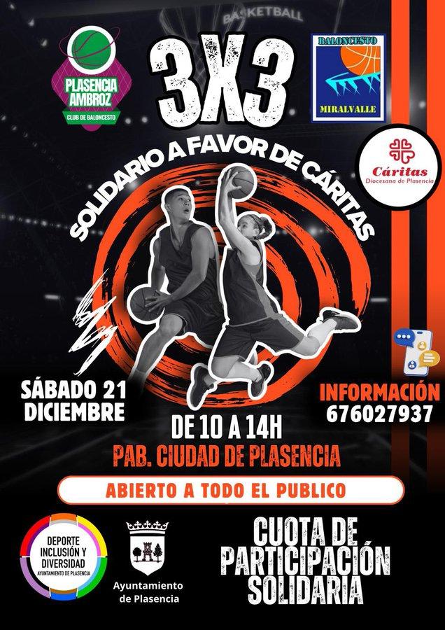 3x3 solidario Plasencia