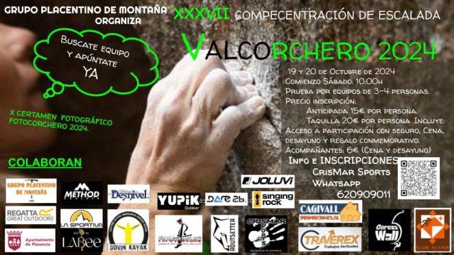 Compecentración Escalada Valcorchero