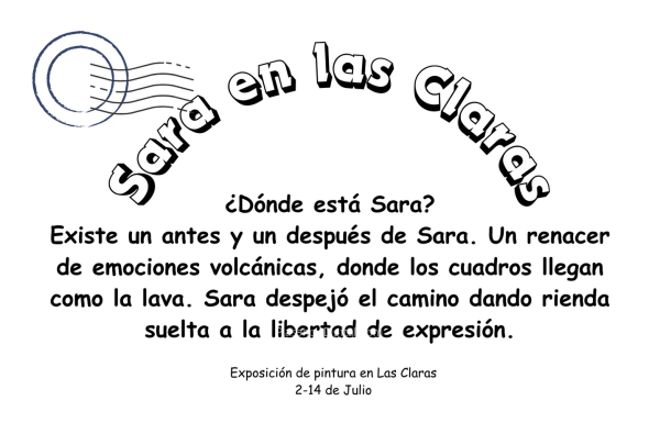 Exposición Sara en las Claras