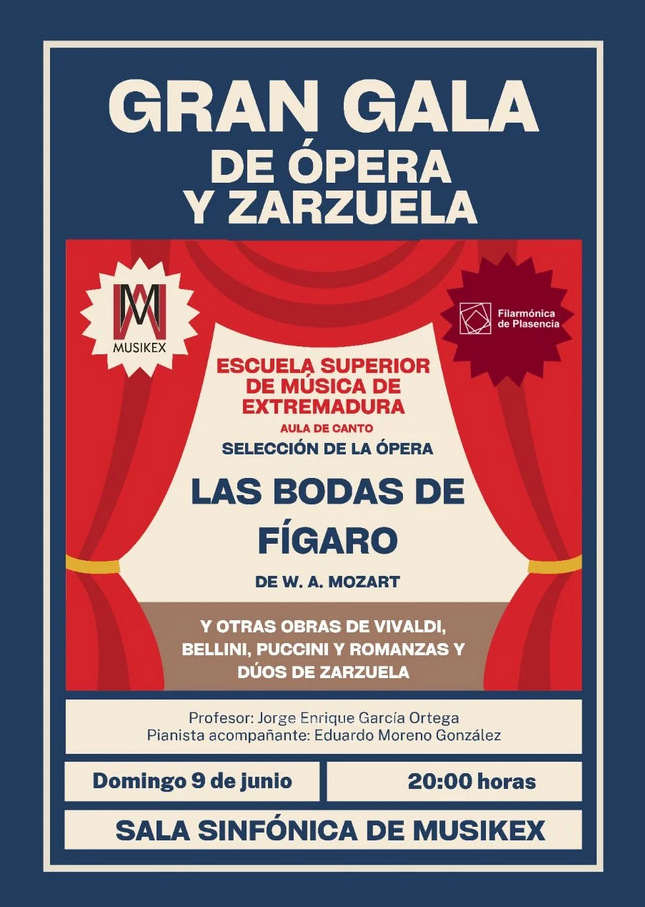Gala de ópera y zarzuela