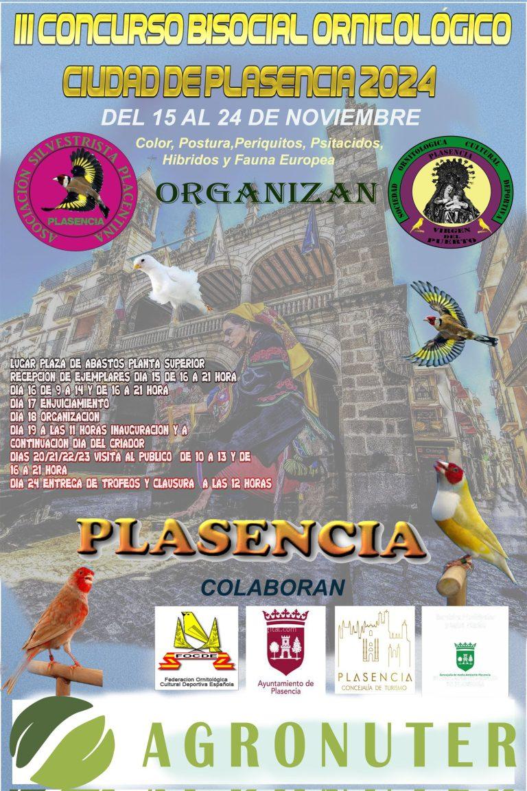 Concurso ornitológico Plasencia