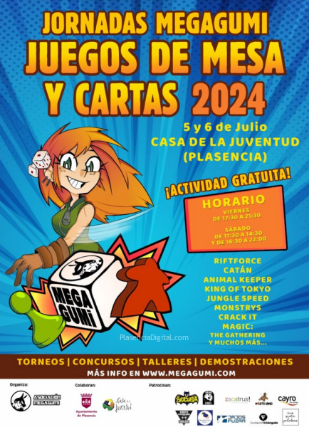 Jornadas juegos de mega y cartas