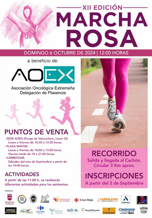 Marcha Rosa 2024 Plasncia