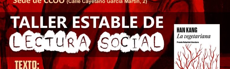 Taller estable de lectura social «La vegetariana»