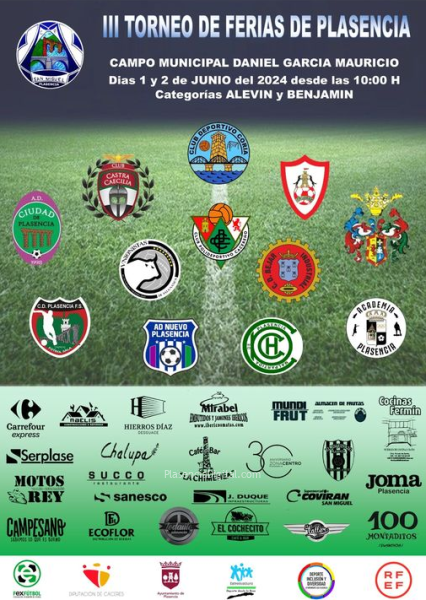 Torneo fútbol Ferias 2024 Plasencia