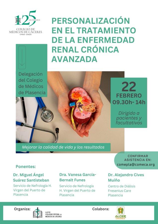 Charla Personalización en el tratamiento de la enfermedad renal crónica avanzada