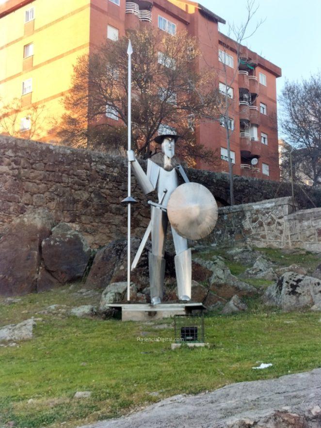 Escultura Don Quijote Plasencia