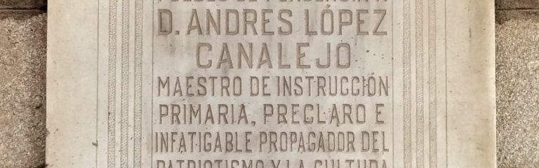 Homenaje a Andrés López Canalejo